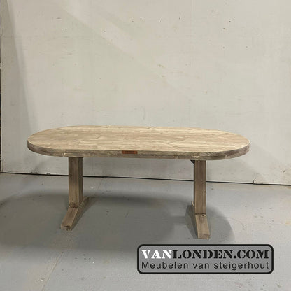 Steigerhouten tafel Ravi