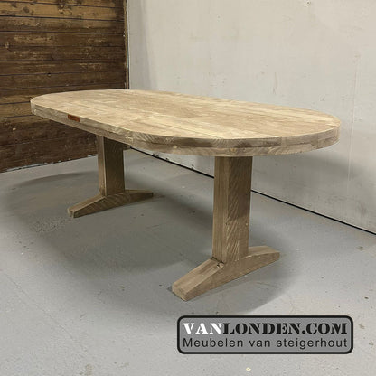 Steigerhouten tafel Ravi