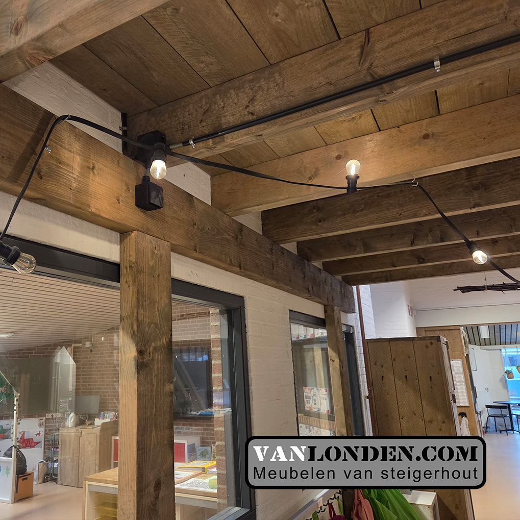 Steigerhouten vide-verdiepingsvloer Gaston