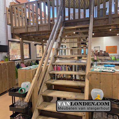 Steigerhouten vide-verdiepingsvloer Gaston