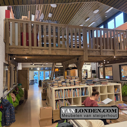 Steigerhouten vide-verdiepingsvloer Gaston