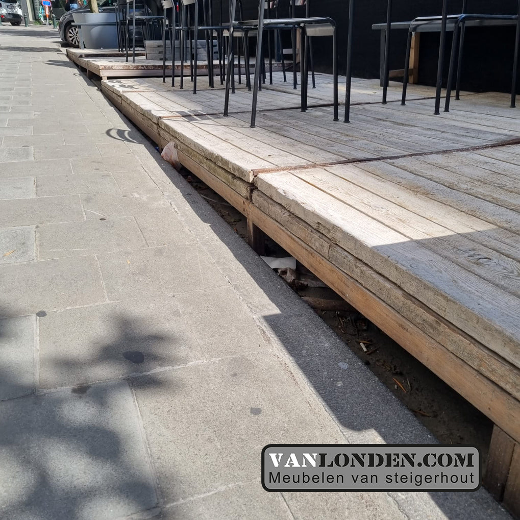 Terras vlonder van steenschotten Helmut