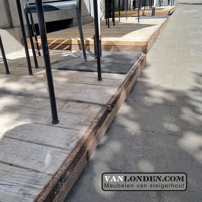 Terras vlonder van steenschotten Helmut