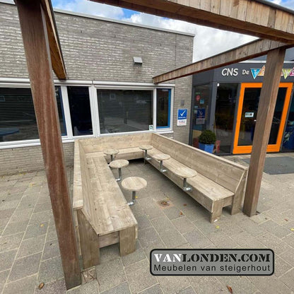 Terrasbank- hoekbank Erin