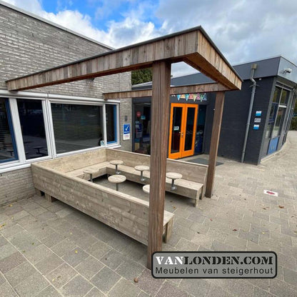 Terrasbank- hoekbank Erin