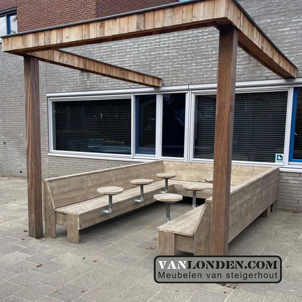 Terrasbank- hoekbank Erin