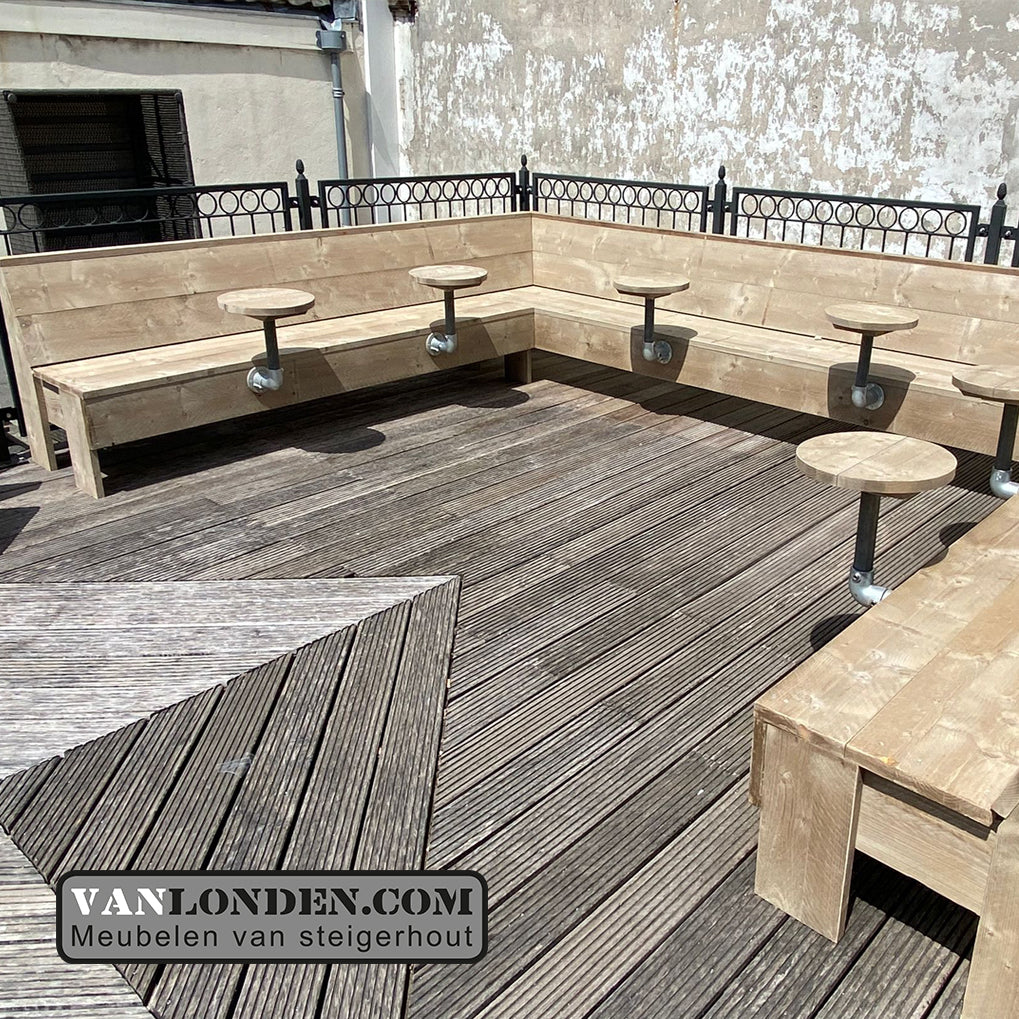 Terrasbank- hoekbank Erin