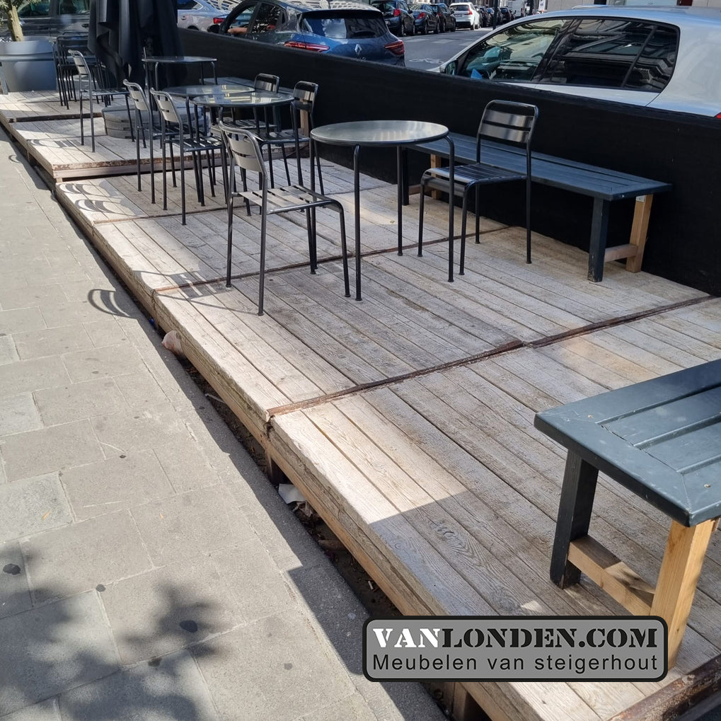 Terras vlonder van steenschotten Helmut