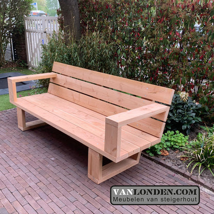 Tuinbank Ruud van Douglas balken