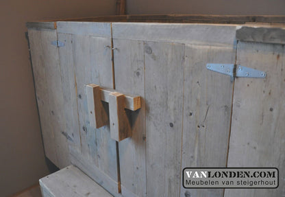 Steigerhouten peuterbed Luna