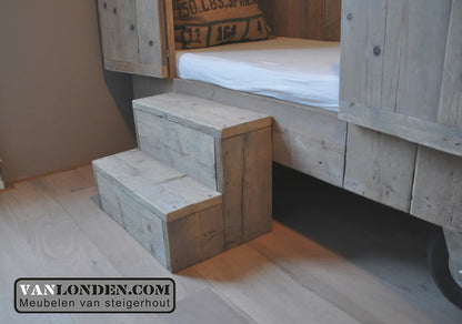 Steigerhouten peuterbed Luna