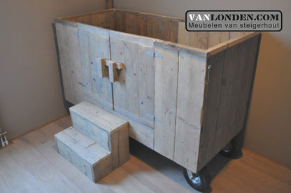 Steigerhouten peuterbed Luna