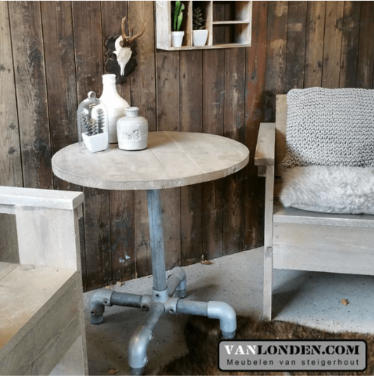 Steigerhouten tafeltje Michel