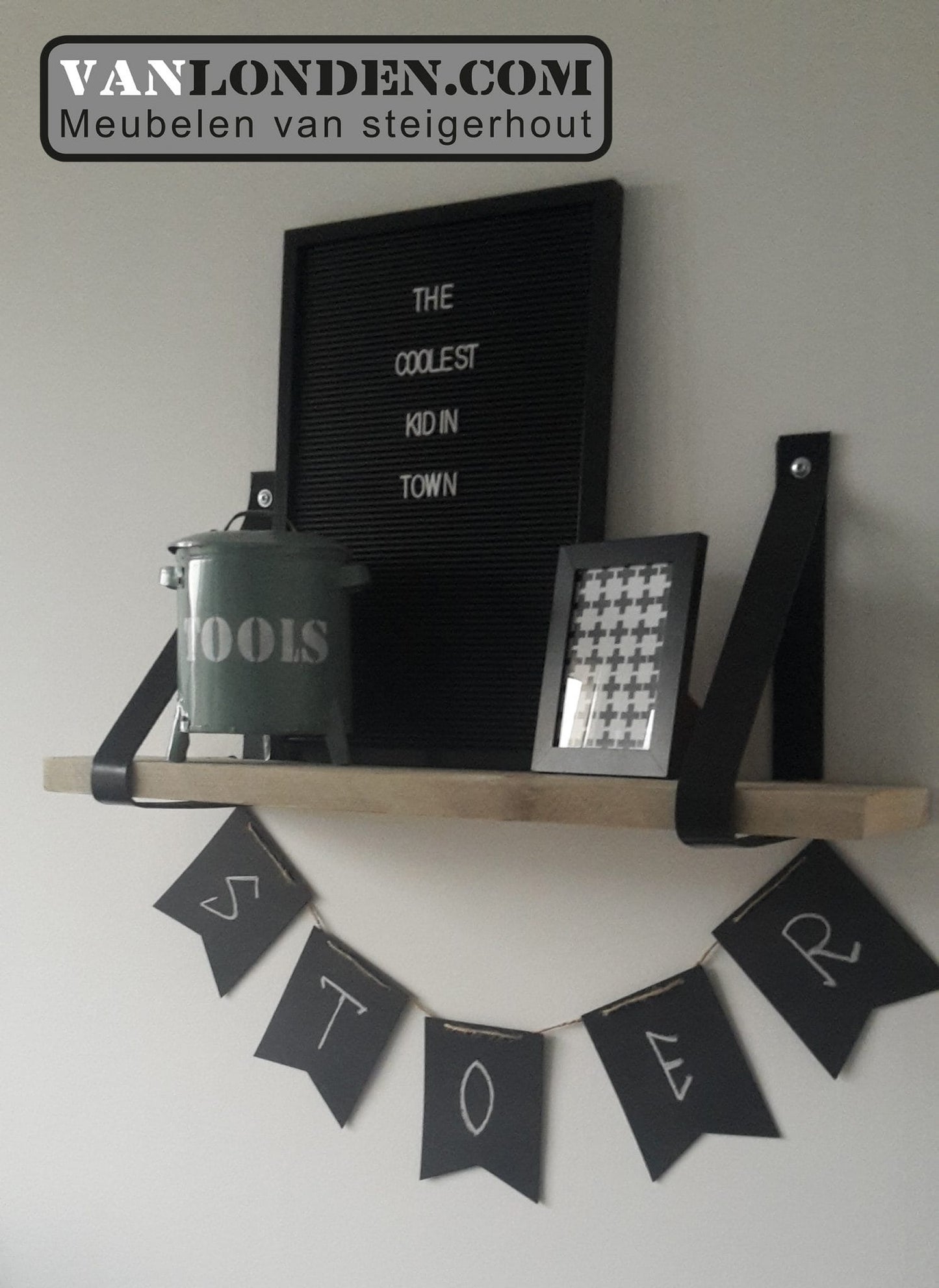 Leren plankendragers