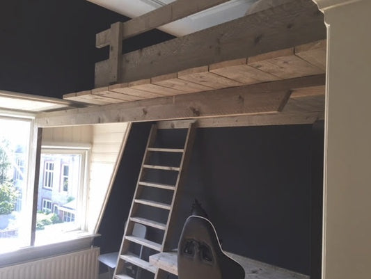 Steigerhouten slaap vide Batist