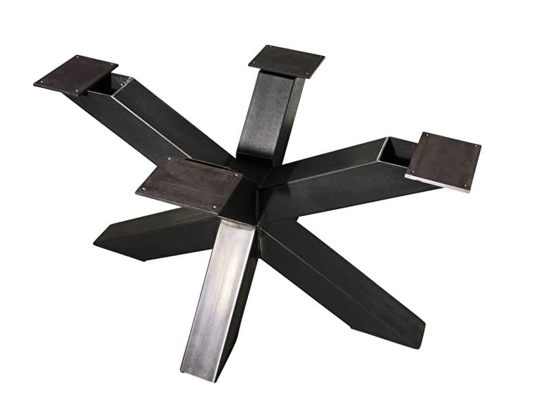 Tafel onderstel stalen dubbele X Carsten