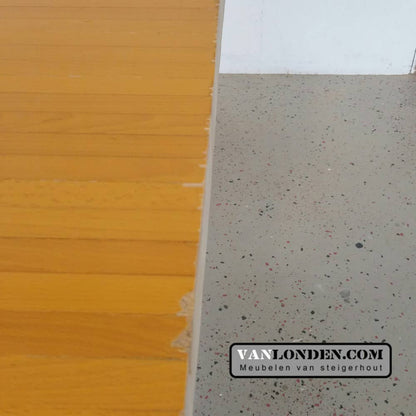 Eettafel Bastiaan van oude bowlingbaan