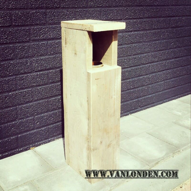 Steigerhouten peukenzuil Charlie