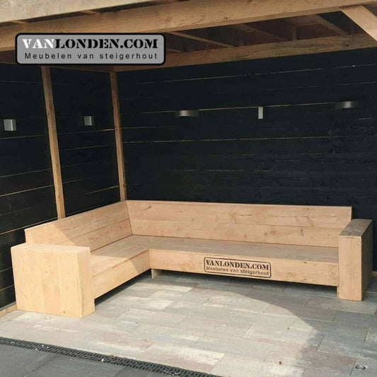 Douglas houten hoekbank Dimitri