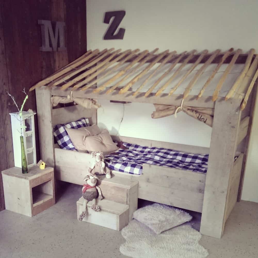 Steigerhouten hutbed Jayden