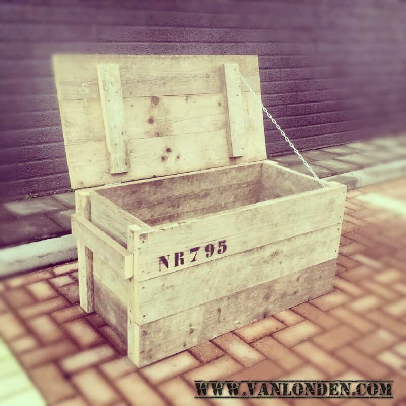 Steigerhouten kist Jimmy