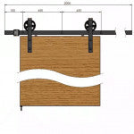 Schuifdeur systeem Robuust