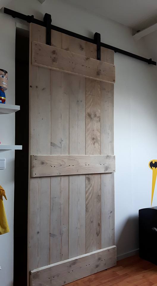 Steigerhout Schuifdeur Barndeur