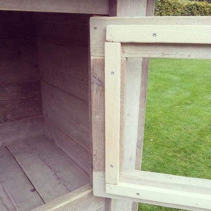 Steigerhouten baby buitenslaper Lola