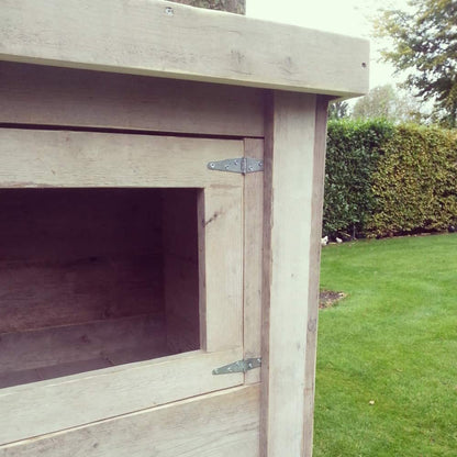 Steigerhouten baby buitenslaper Lola