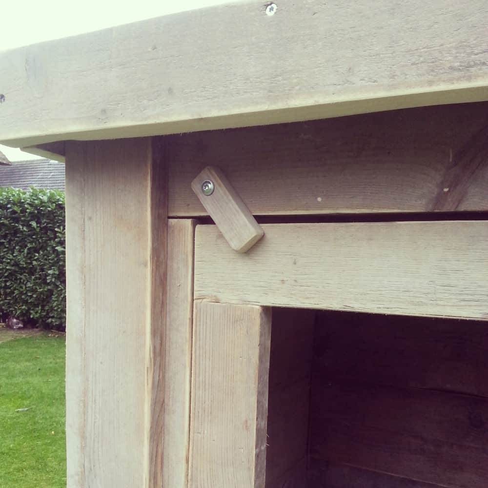 Steigerhouten baby buitenslaper Lola