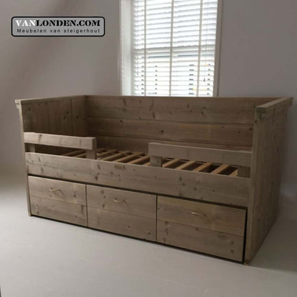 Steigerhouten kinderbed Romy