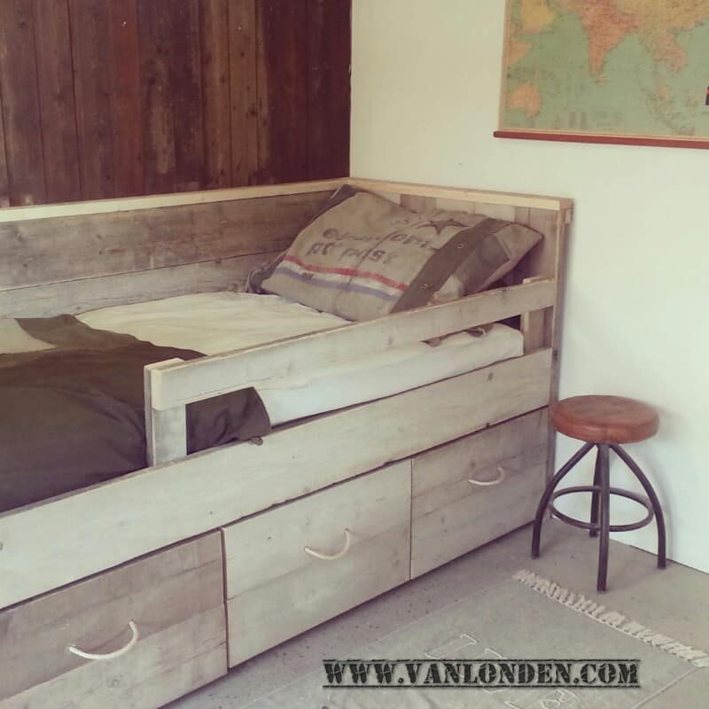 Steigerhouten kinderbed Romy