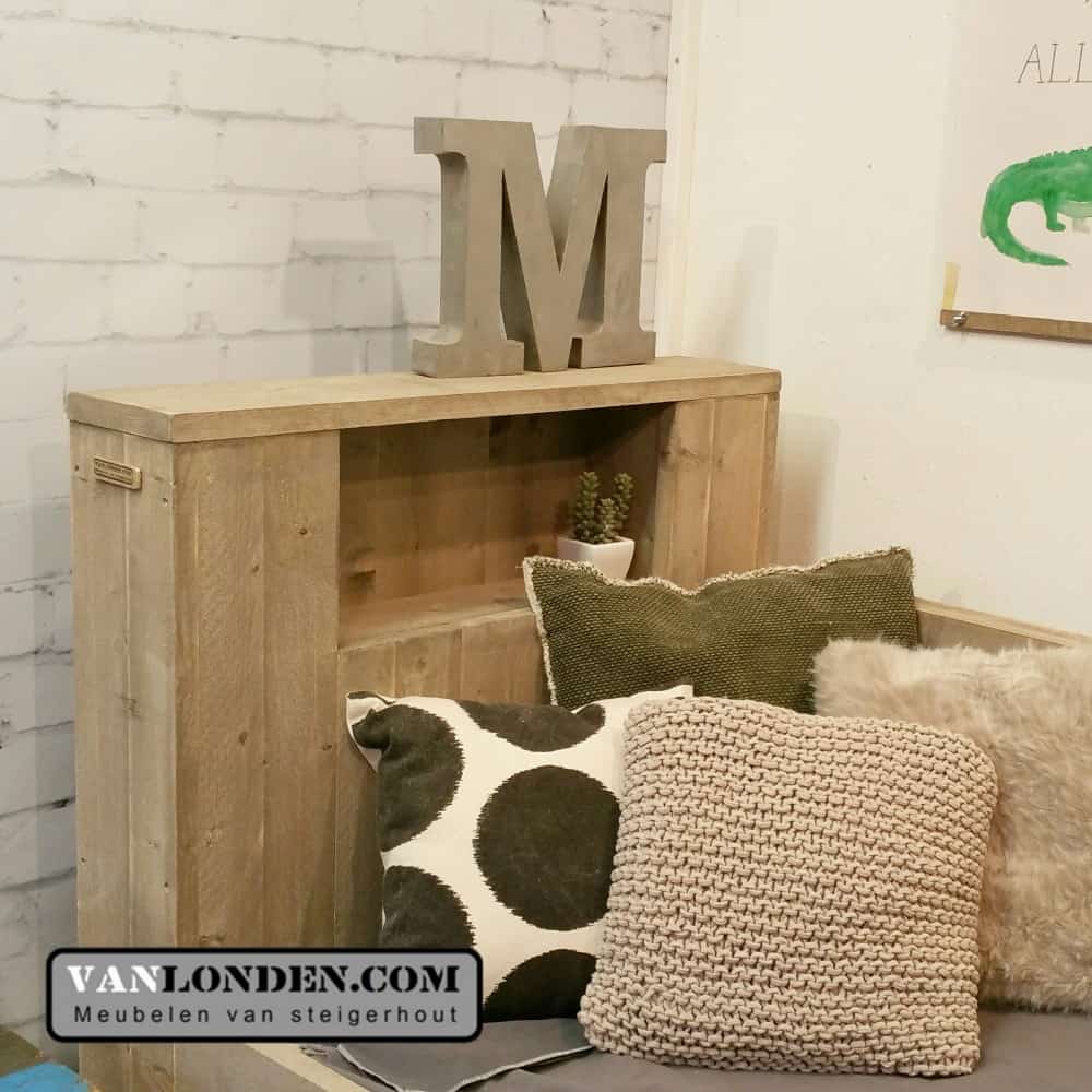 Steigerhouten bedbank Joas