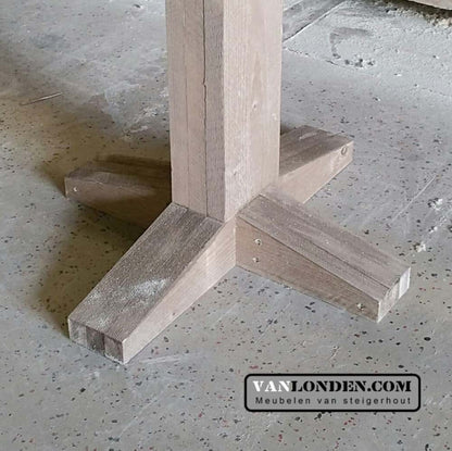 Steigerhouten bistro tafeltje Charlotte