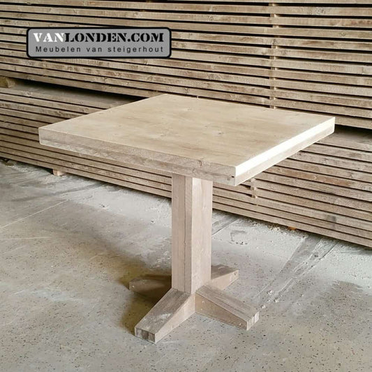 Steigerhouten bistro tafeltje Charlotte