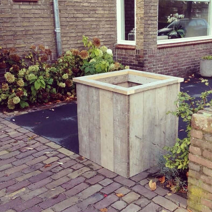 Steigerhouten bloembak / plantenbak Menno