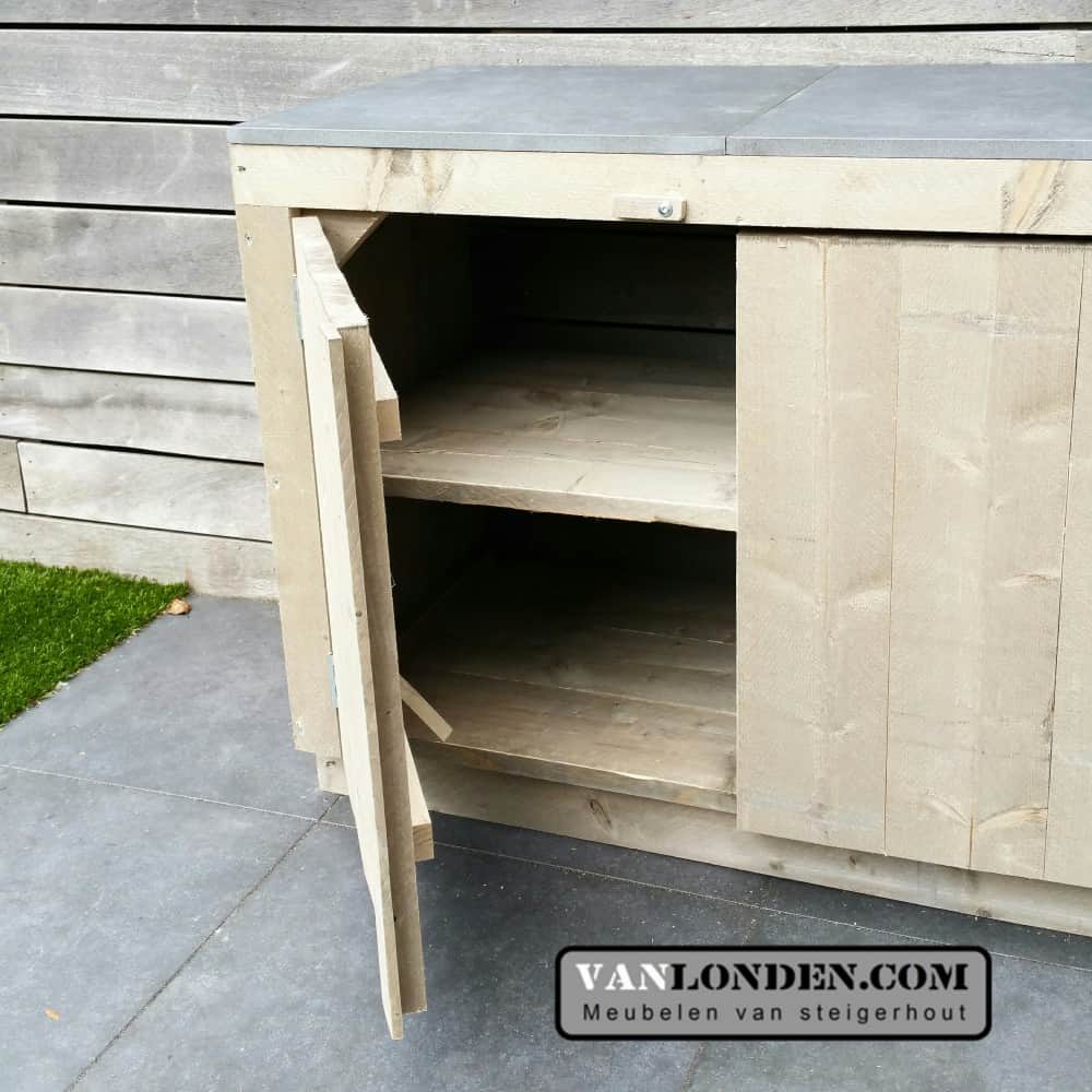 Steigerhouten buitenkeuken Barry