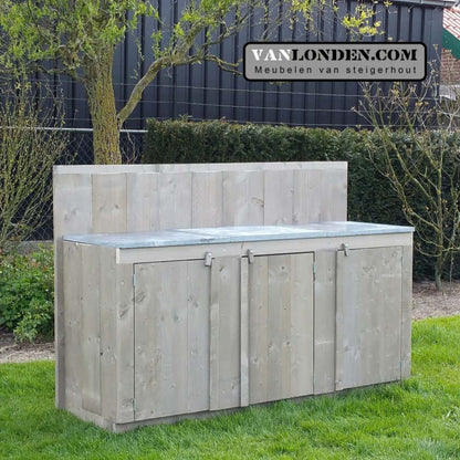 Steigerhouten buitenkeuken Philip