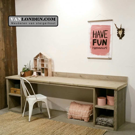 Steigerhouten bureau Martijn