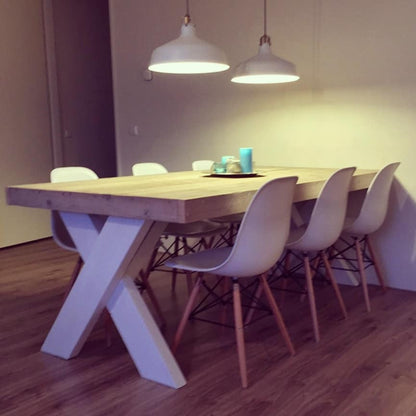 Steigerhouten tafel Renske