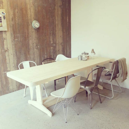 Steigerhouten eettafel Yuna