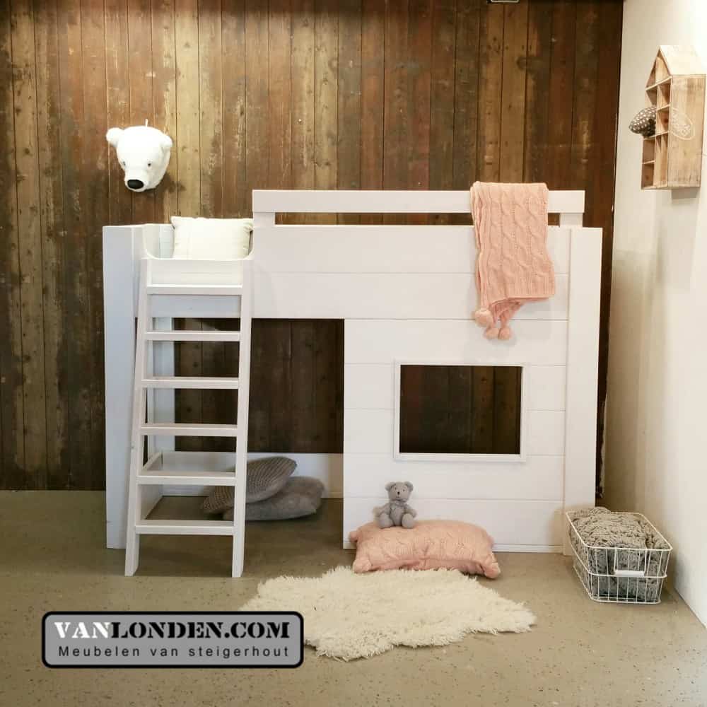 Steigerhouten hoogslaper Carolijn