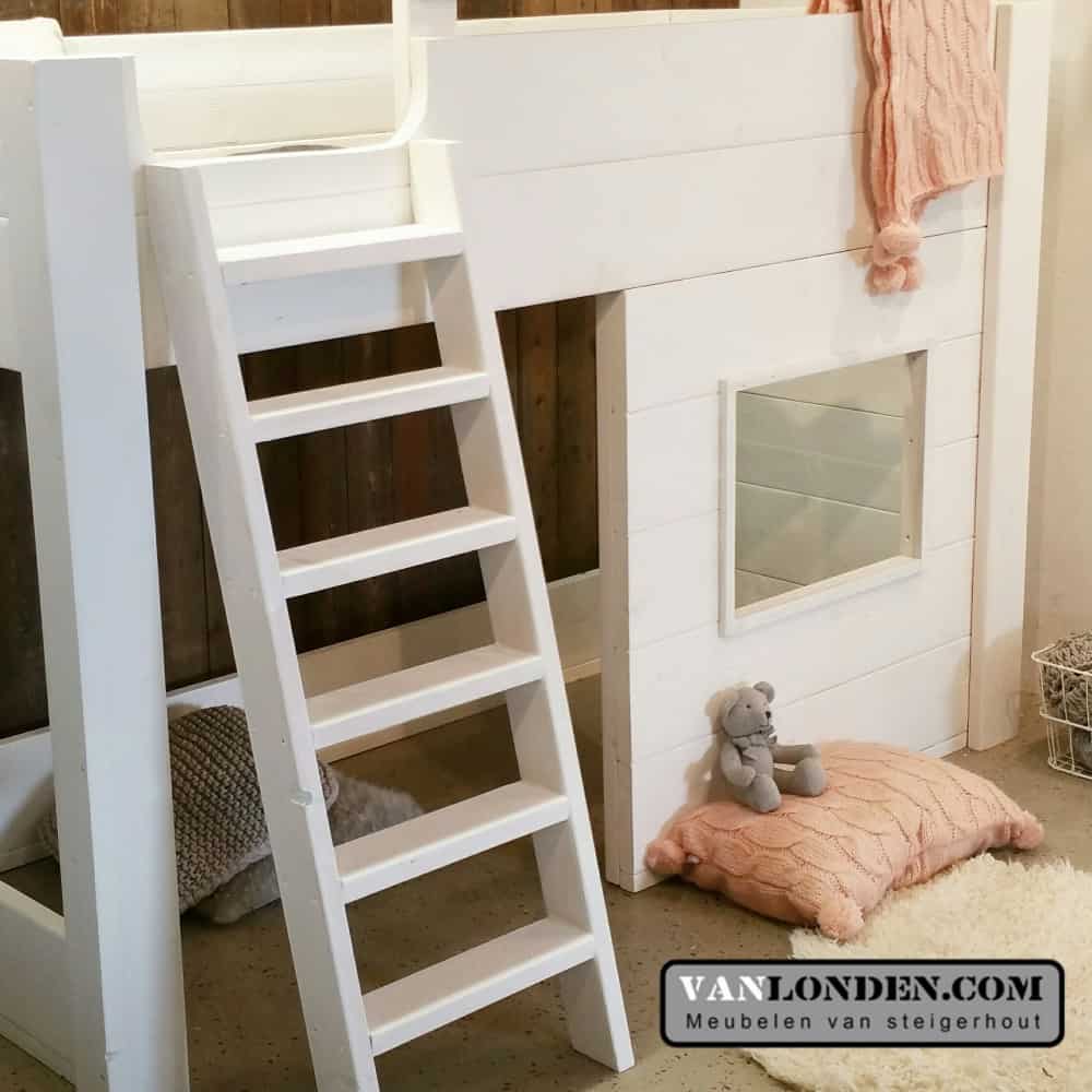 Steigerhouten hoogslaper Carolijn