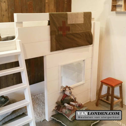 Steigerhouten hoogslaper Carolijn