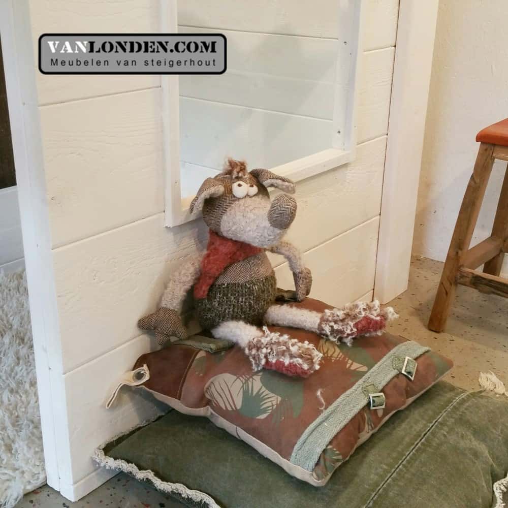 Steigerhouten hoogslaper Carolijn