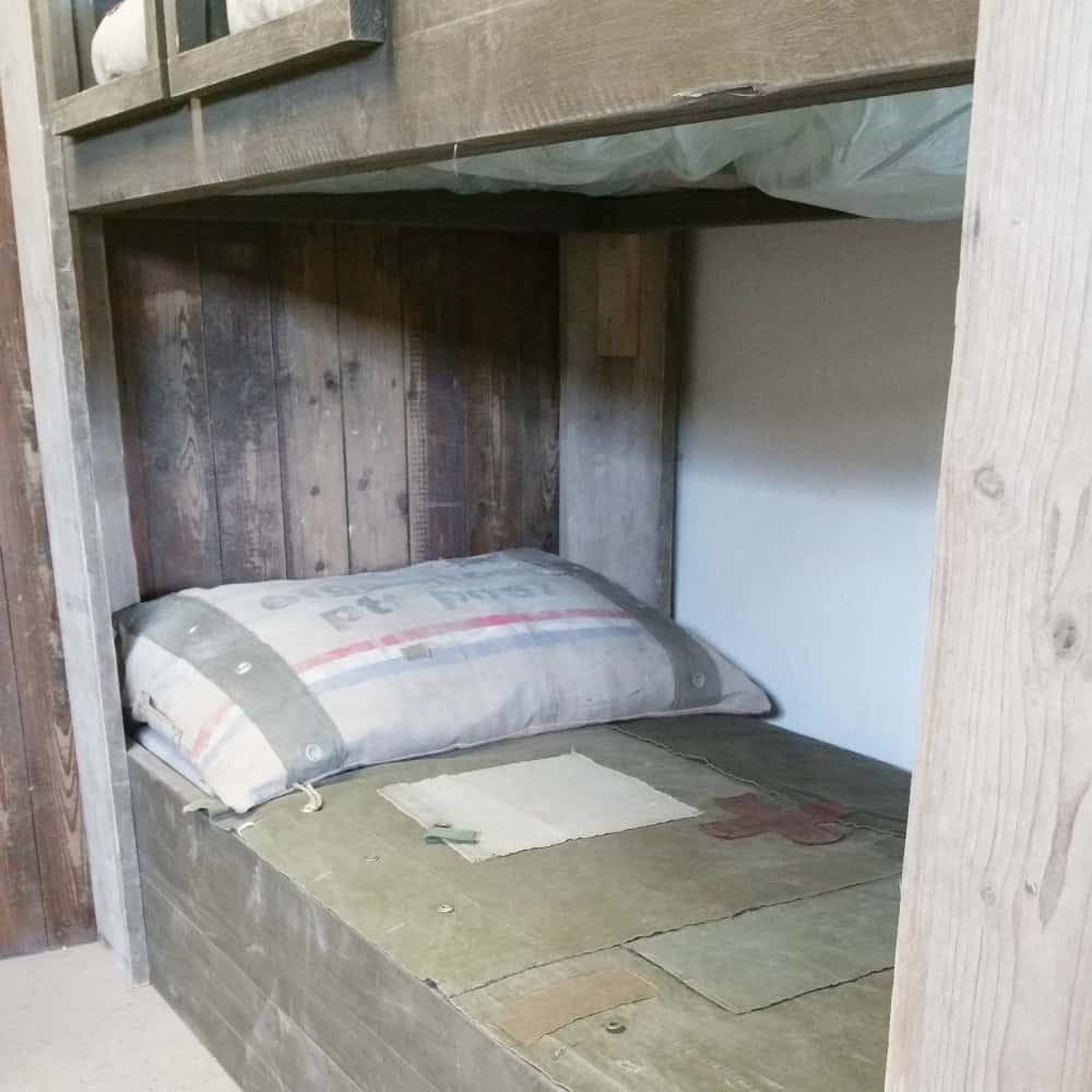 Steigerhouten stapelbed Finn