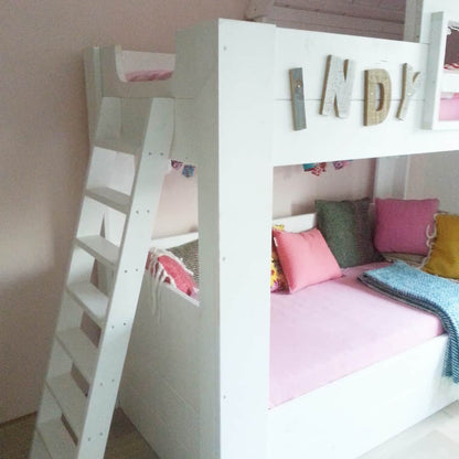 Steigerhouten stapelbed Fleur