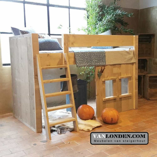 Steigerhouten hoogslaper Jorg