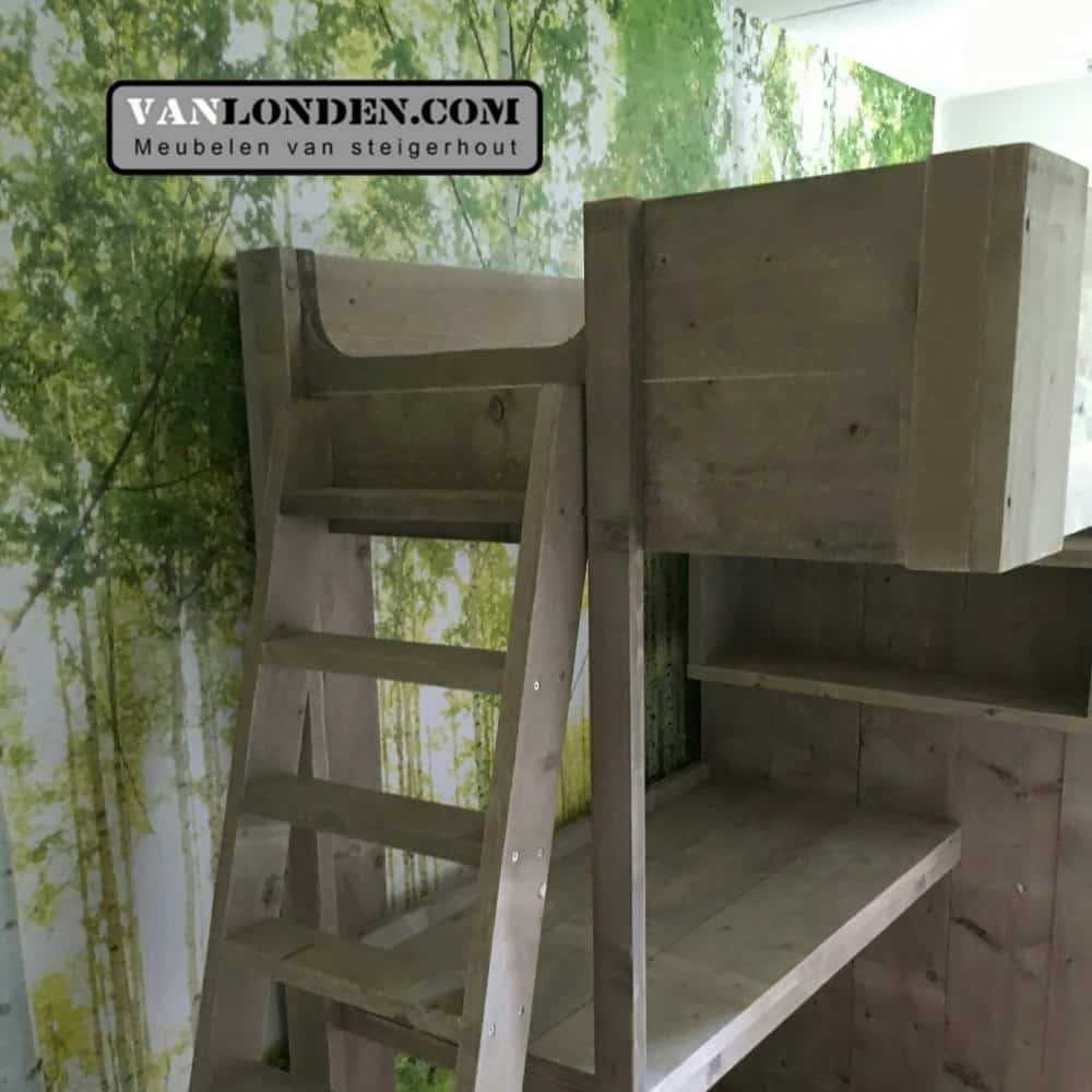 Steigerhouten hoogslaper Youri