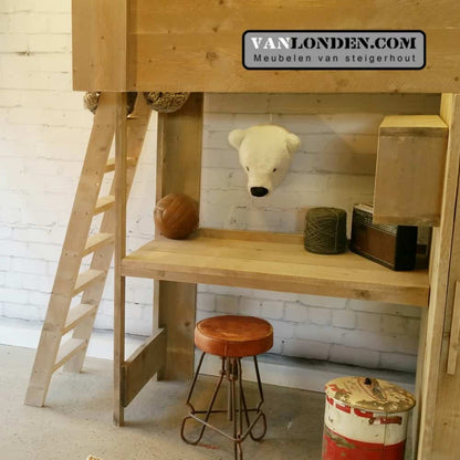 Steigerhouten hoogslaper Youri